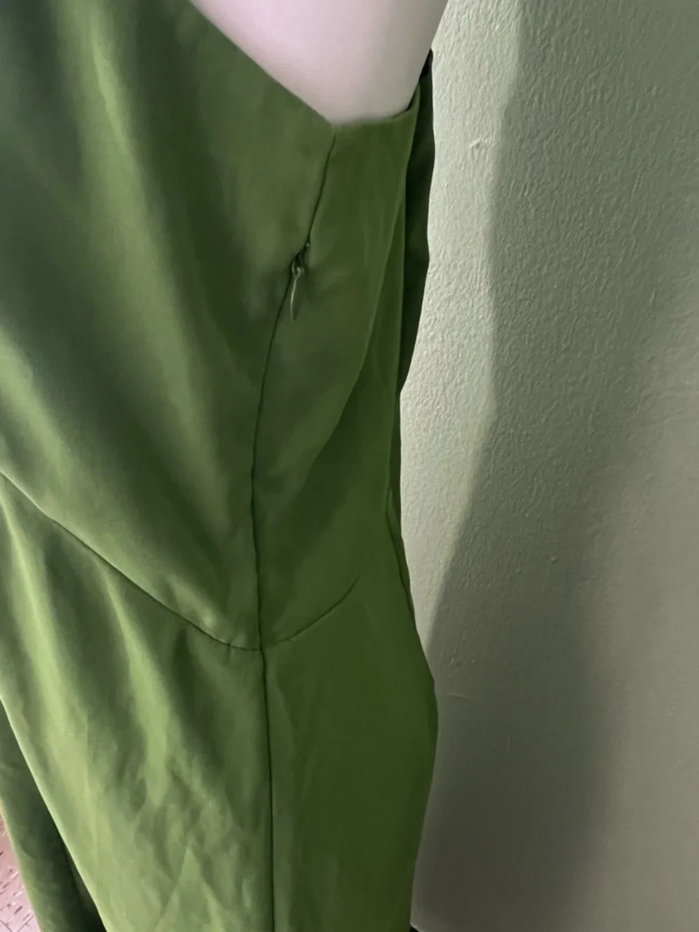 Banana Republic Olive Green Slip Maxi Dress - Picture 3 of 6
